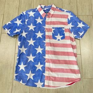 Chubbies American Flag Print Shirt